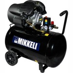MIKKELI AC-102, Компрессор, 220 В, 2,2 кВт, 100 л, на вых 400 лмин, 56 кг