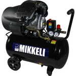 MIKKELI AC-72, Компрессор, 220 В, 2,2 кВт, 70 л, на вых 400 л/мин, 49 кг