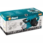 Bort BBS-1010N, Ленточная шлифмашина, 1011 Вт, лента 76х533 мм, регулировка скорости, вес 3,6 кг