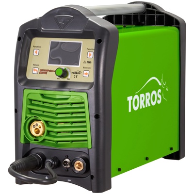 Полуавтомат сварочный инверторный TORROS MIG-200Pulse LCD (M2008), арт.102Т012009, 220В